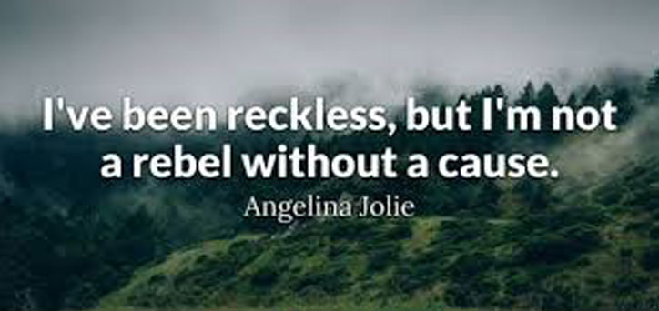 Why you should be a rebel in life?